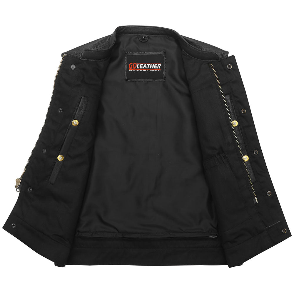 Dominion - Club Vest with Side Release Zippers