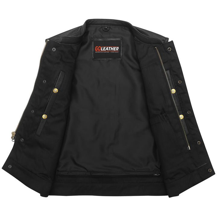 Dominion - Club Vest with Side Release Zippers