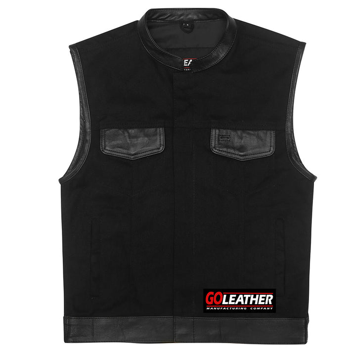 Phantom - Denim with Leather Accents