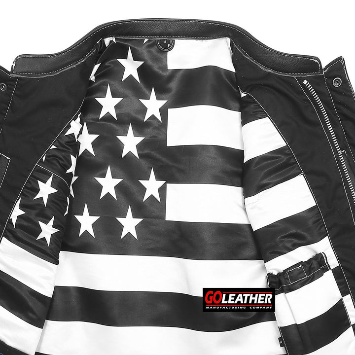 Savage - Black and White USA Flag Liner