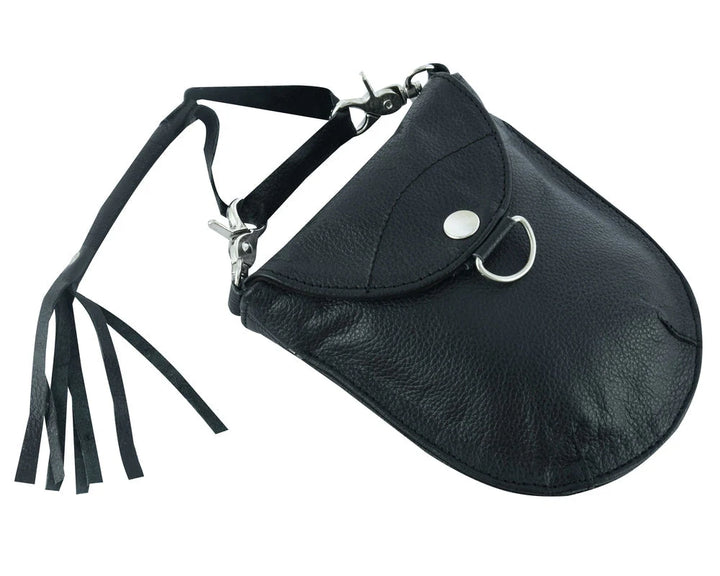 GO1204 Ladies Small Leather Belt Clip Purse