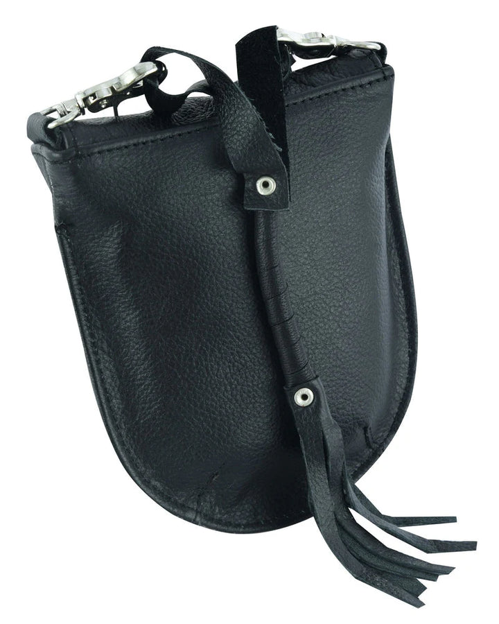 GO1204 Ladies Small Leather Belt Clip Purse