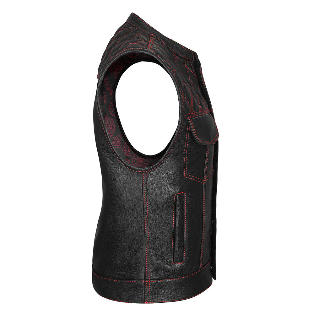 G524-RD Diamond Vest