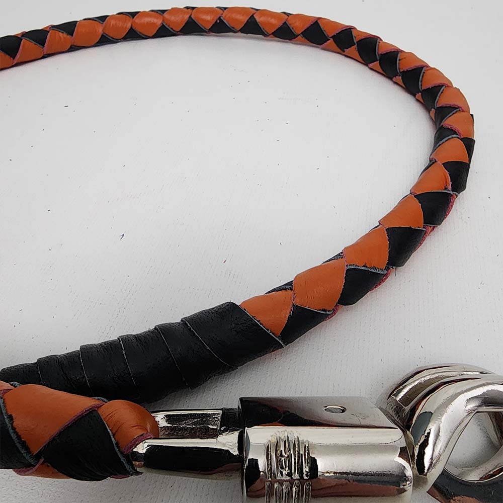 Get Back Whip - Black and Orange