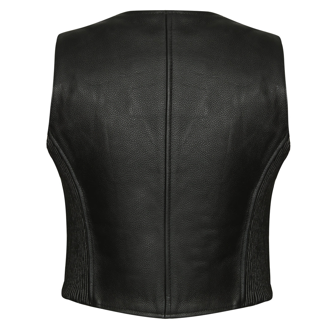 GO831 Ladies Cinched Sides Short Style Vest