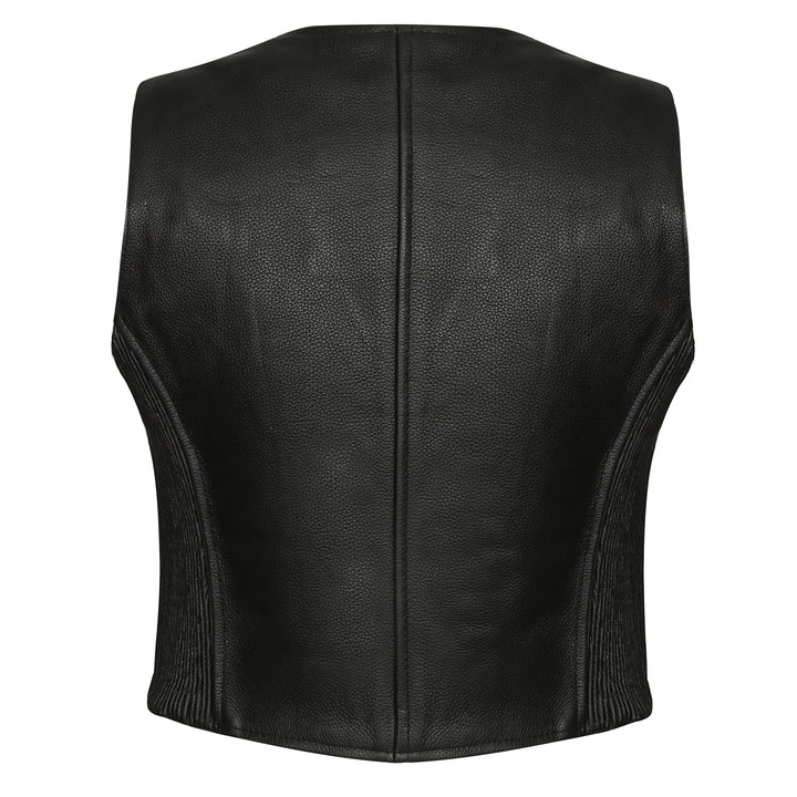 GO831 Ladies Cinched Sides Short Style Vest