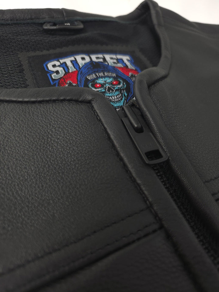 No Mercy Vest by Street Addiction™ - Premium Vest with Full Side Zippers
