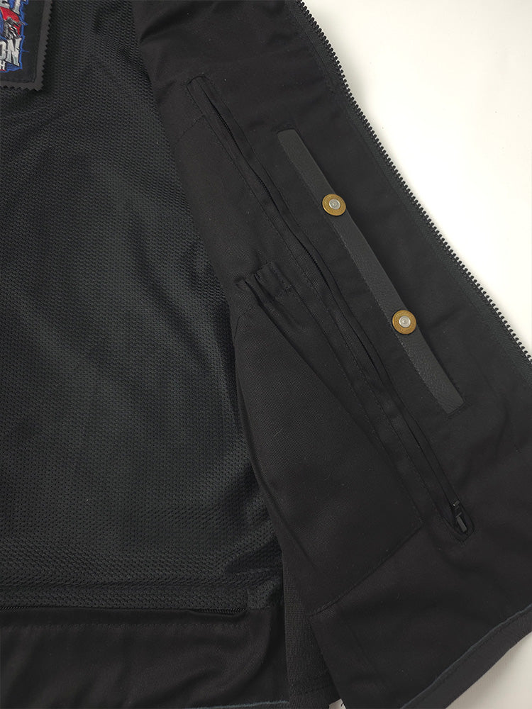 No Mercy Vest by Street Addiction™ - Premium Vest with Full Side Zippers