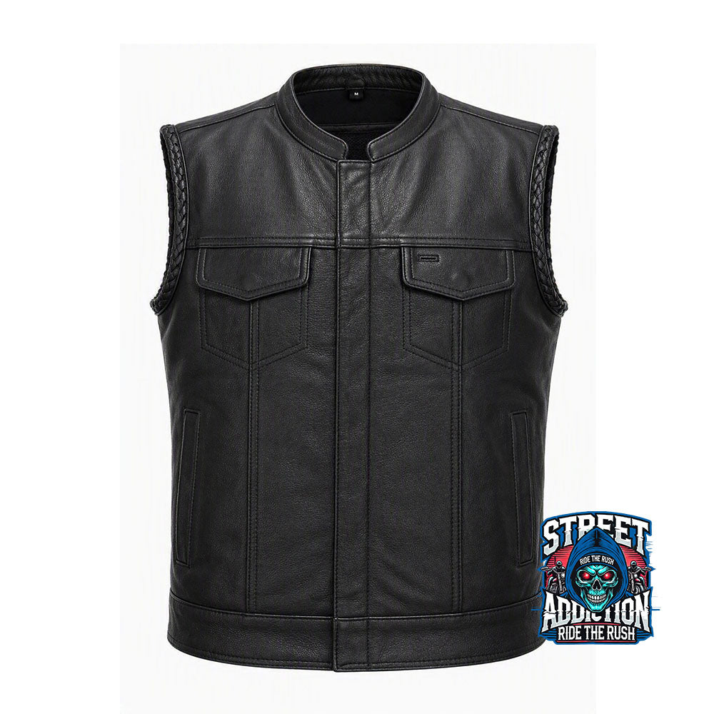 Reapers Creed Motorcycle Vest – Dual Liners