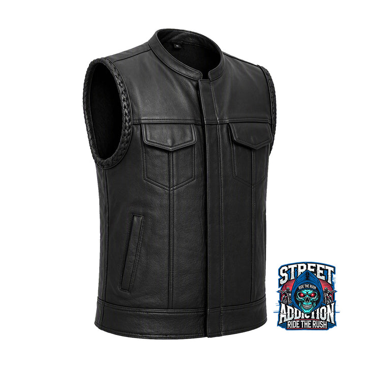 Reapers Creed Motorcycle Vest – Dual Liners