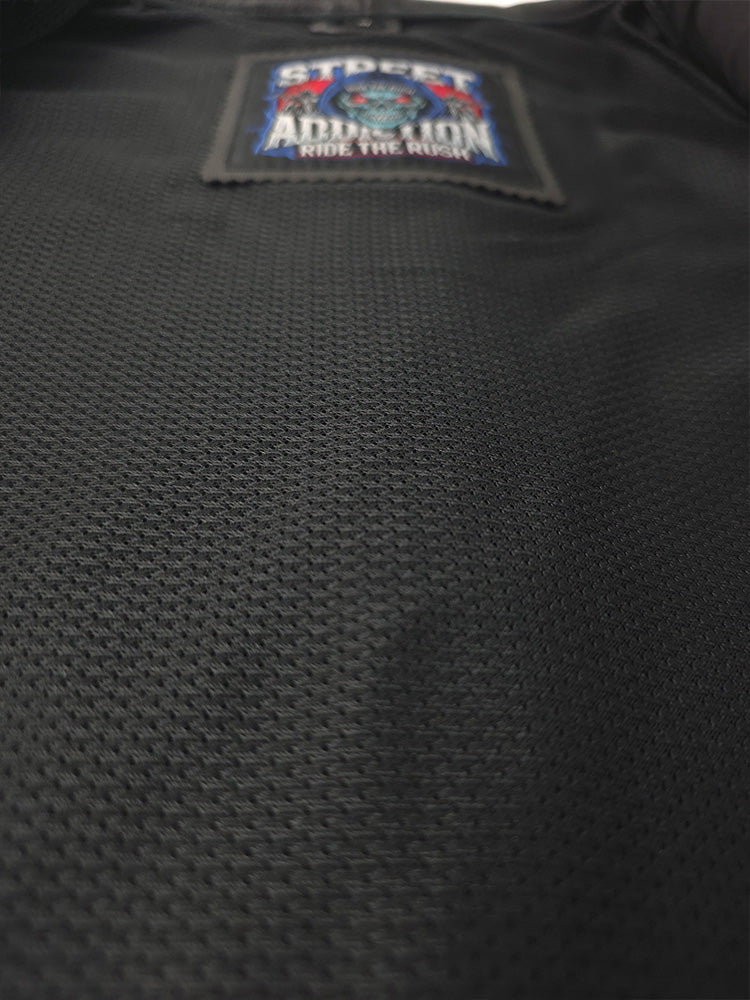 Rogue - Low Cut Vest with Full Side Zippers by Street Addiction