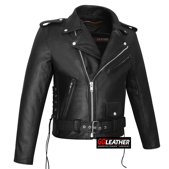GO731 - Mens Classic MC Style Jacket with Laces