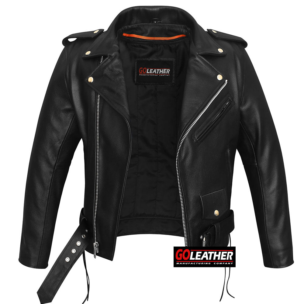 GO731 - Mens Classic MC Style Jacket with Laces