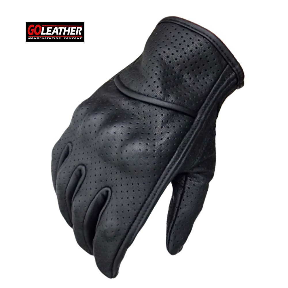 GO24 Perforated Glove with Rubber Knuckles