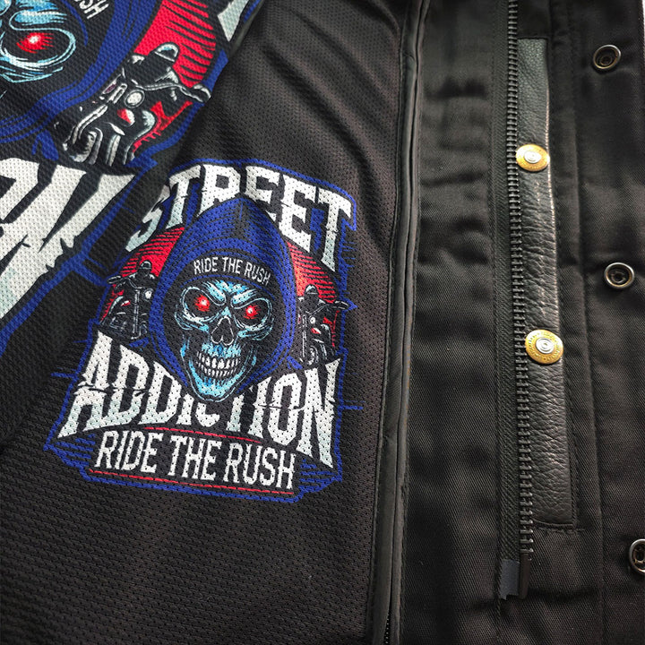 Reapers Creed Motorcycle Vest – Dual Liners
